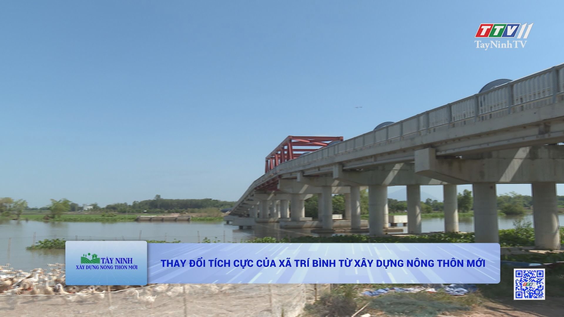 Thay đổi tích cực của xã Trí Bình từ xây dựng nông thôn mới | TÂY NINH XÂY DỰNG NÔNG THÔN MỚI | TayNinhTV